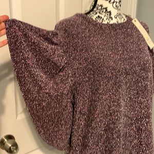 KateHudson label NWT metallic blouse